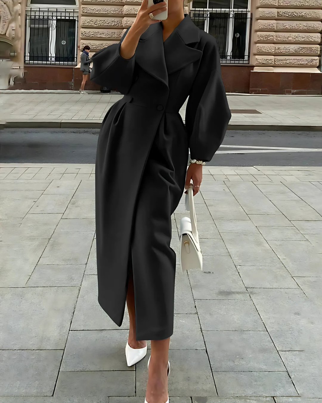 Margaux | Manteau élégant longueur complète pour femmes