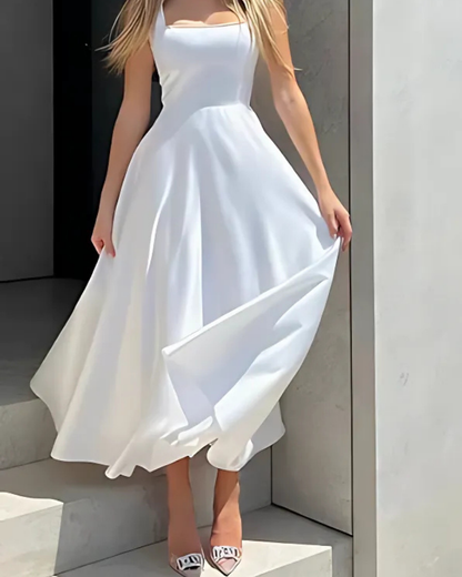 Maxine | Robe maxi élégante sans manches pour femmes