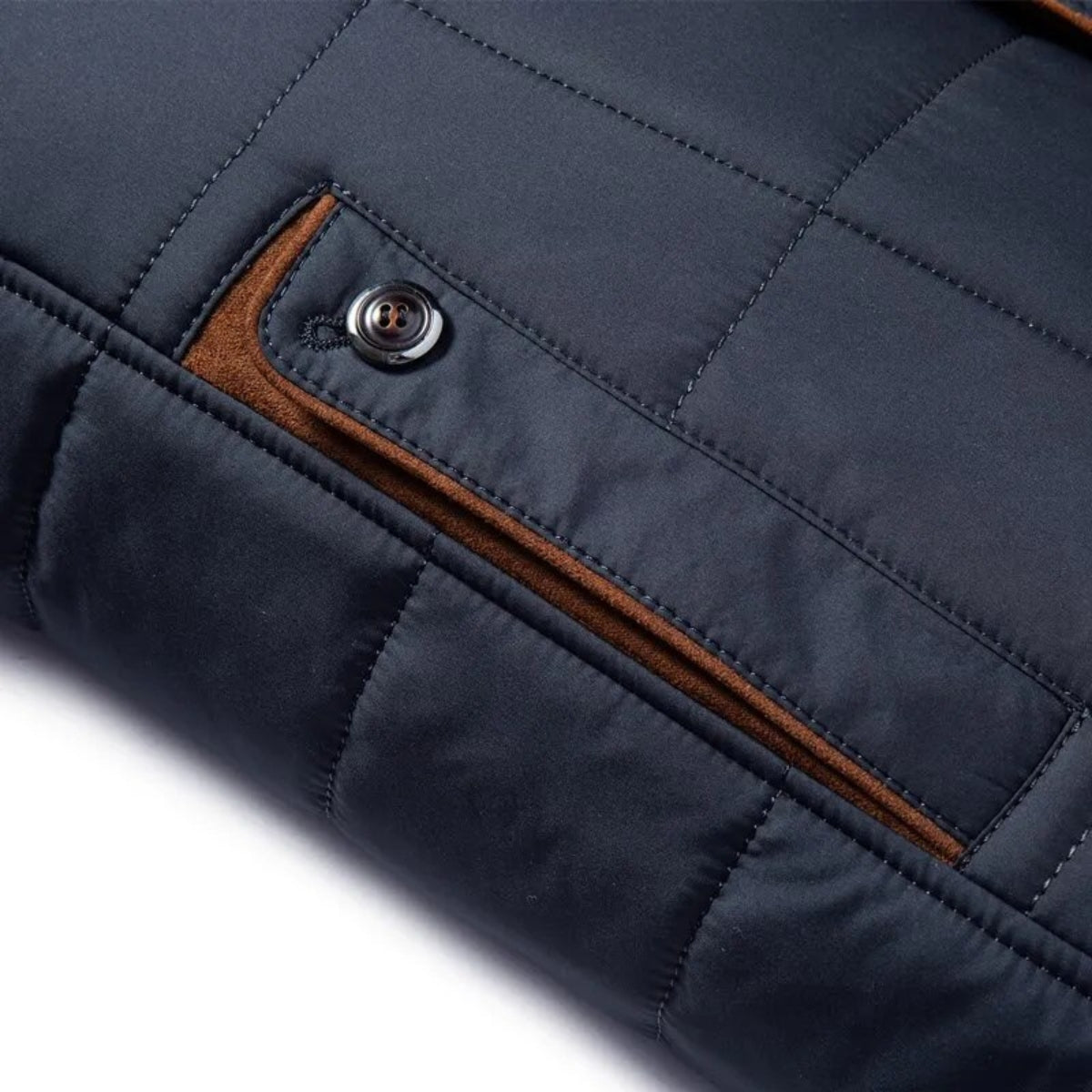 Miguelito | Veste matelassée avec col montant pour hommes