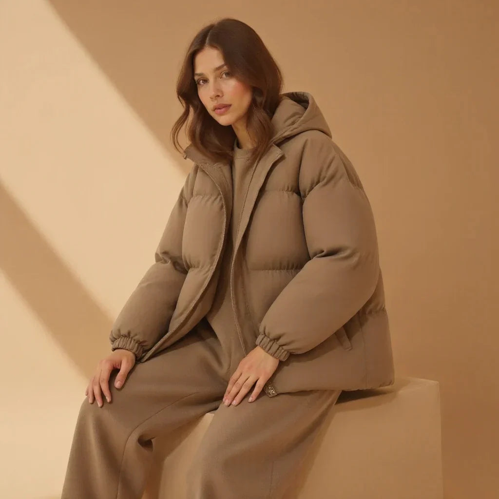 Montique | Veste d'hiver classique avec capuche pour femmes