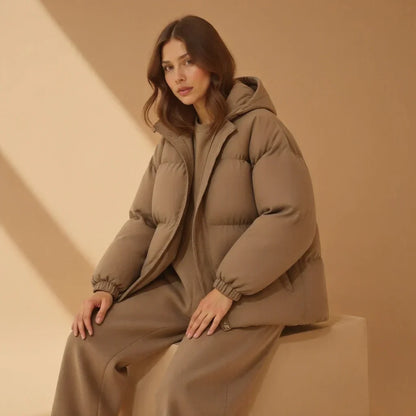 Montique | Veste d'hiver classique avec capuche pour femmes