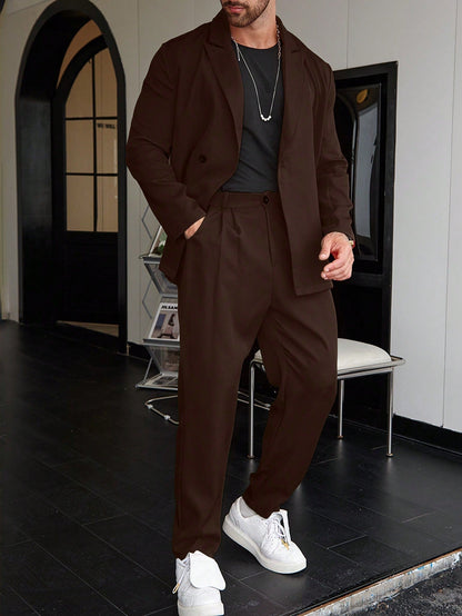 Nivaro | Costume uni pour hommes