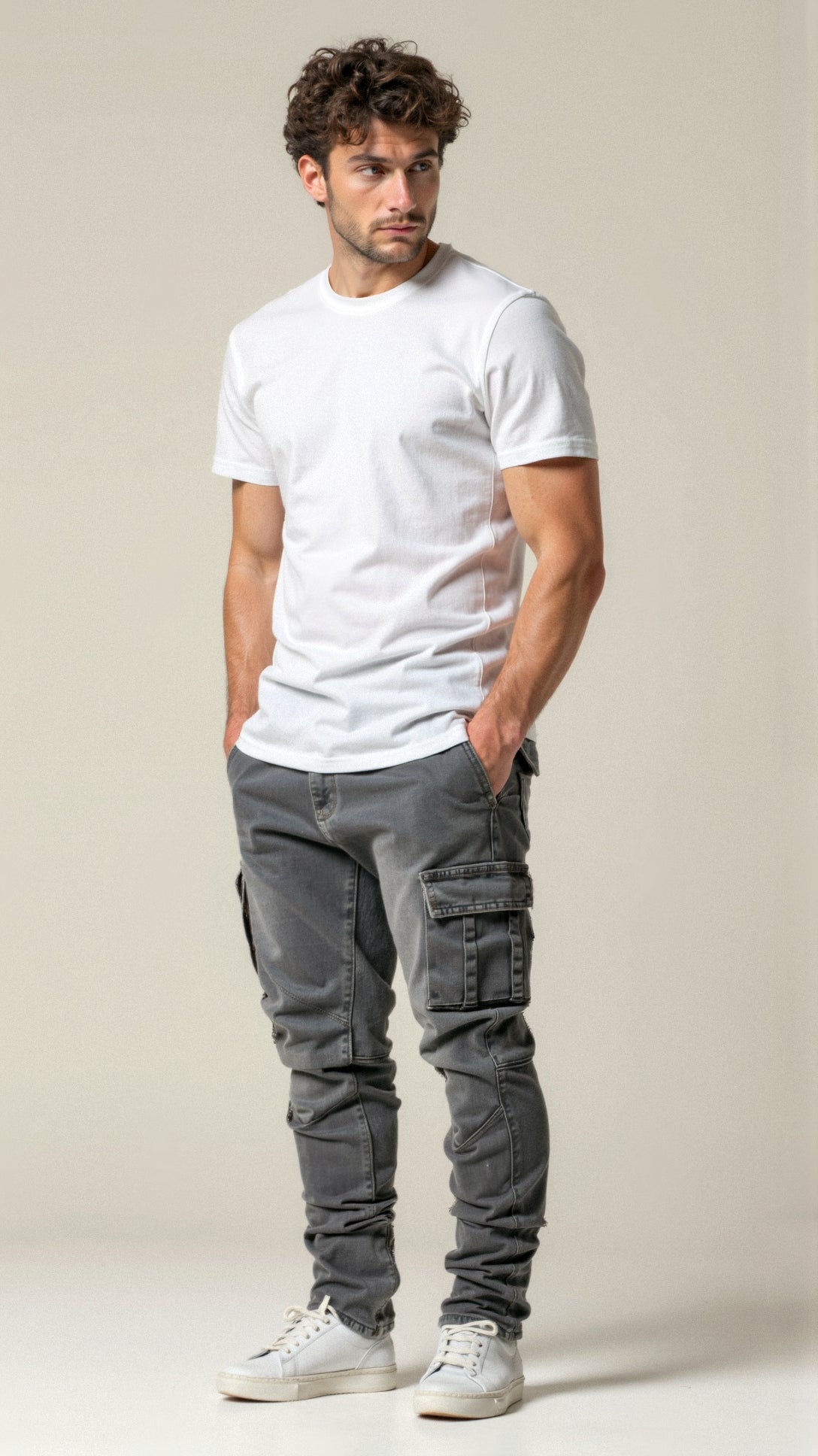Orion | Jeans cargo stretch pour hommes