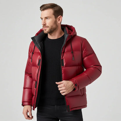 Orlando | Veste d'hiver à capuche en duvet pour homme