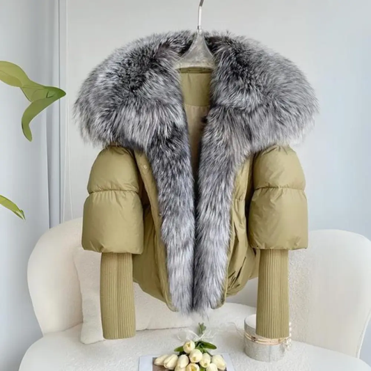 Rizza | Women’s Down Fur Puffer Jacket