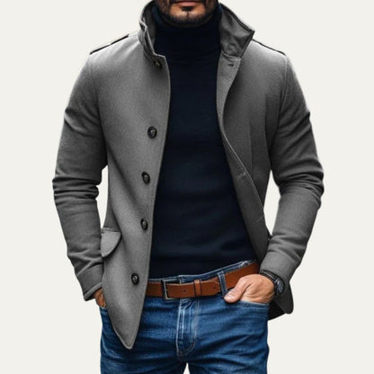 Romeo | Men’s Wool Tailored Overcoat