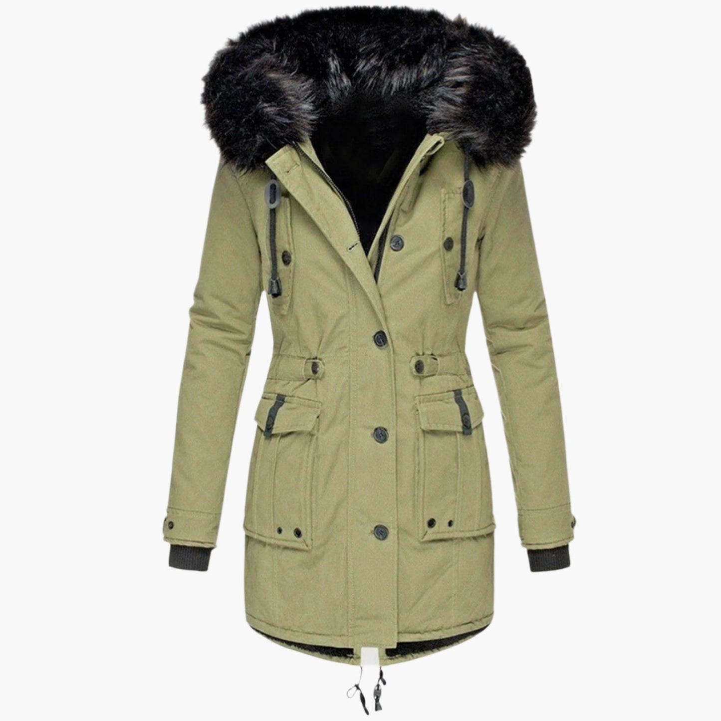 Ruby | Parka épaisse à capuche pour temps froid pour femme