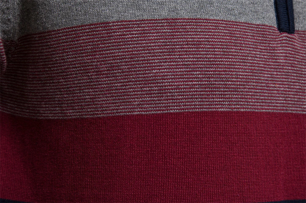 Quarter | Pull rayé raffiné pour hommes