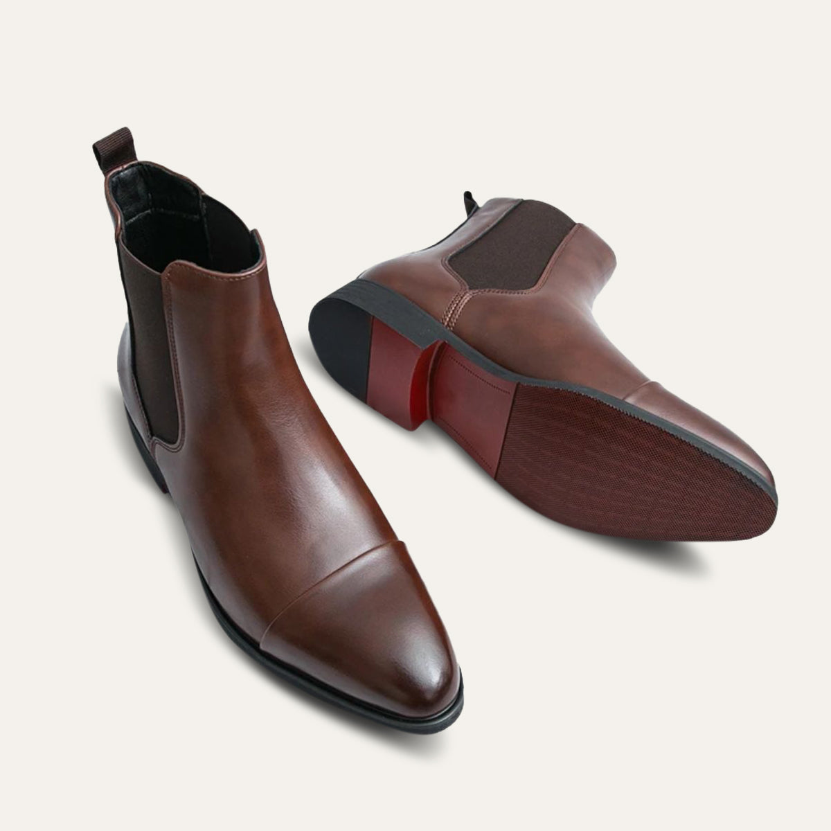 Savila | Bottes Chelsea en cuir pour hommes