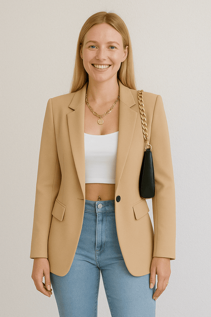 Sheena | Blazer de mode ajusté pour femmes