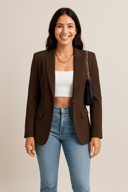 Sheena | Blazer de mode ajusté pour femmes