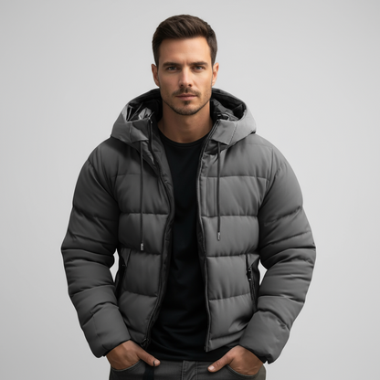 Skylar | Veste matelassée à capuche pour hommes