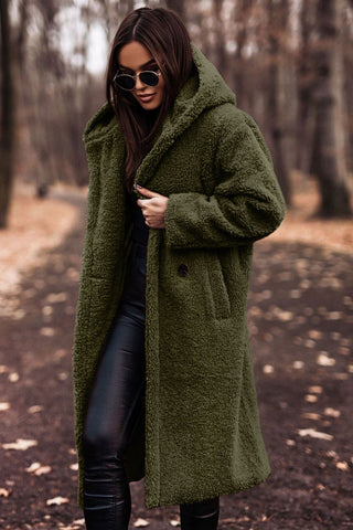 Stacey | Manteau d'hiver à capuche en fausse fourrure pour femmes
