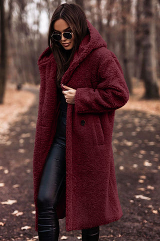Stacey | Manteau d'hiver à capuche en fausse fourrure pour femmes