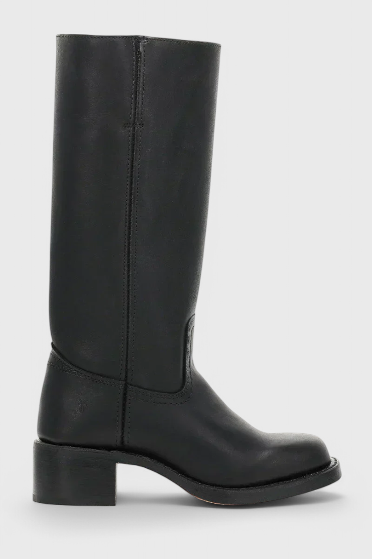 Ellaida | Bottes en cuir à talons hautes pour femmes