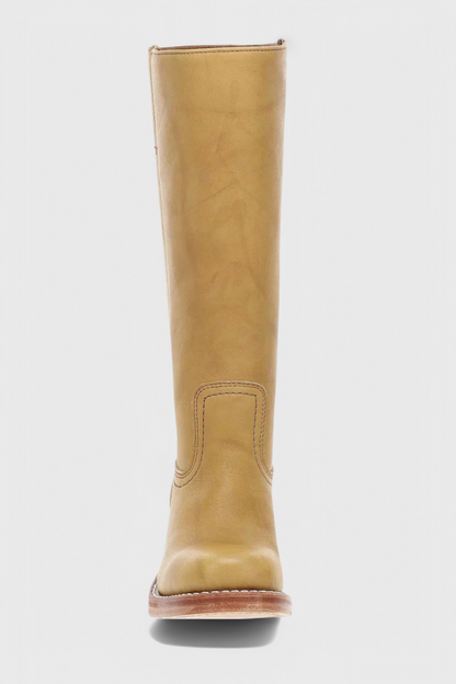 Ellaida | Bottes en cuir à talons hautes pour femmes
