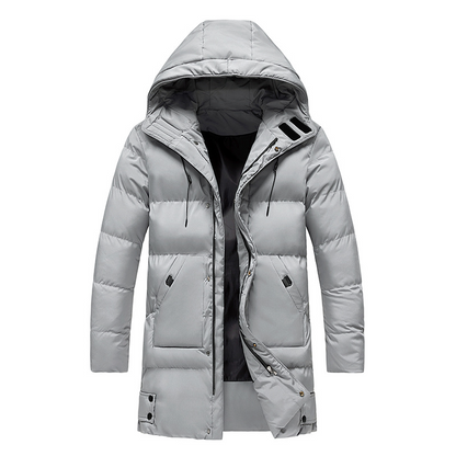 Stanley | Manteau d'hiver long élégant pour hommes