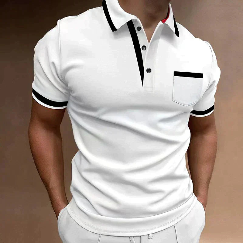 Thyrone | Polo classique pour hommes – Élégant et polyvalent