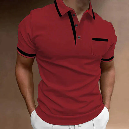Thyrone | Polo classique pour hommes – Élégant et polyvalent
