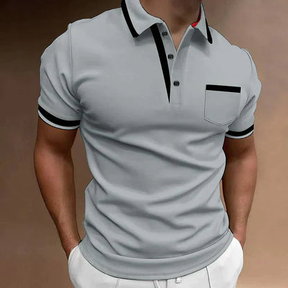 Thyrone | Polo classique pour hommes – Élégant et polyvalent