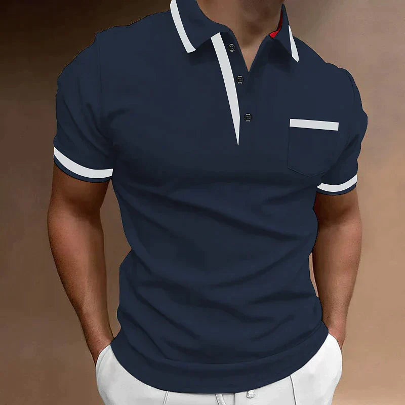 Thyrone | Polo classique pour hommes – Élégant et polyvalent