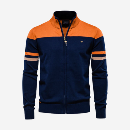 Tom | Pull zippé moderne pour hommes