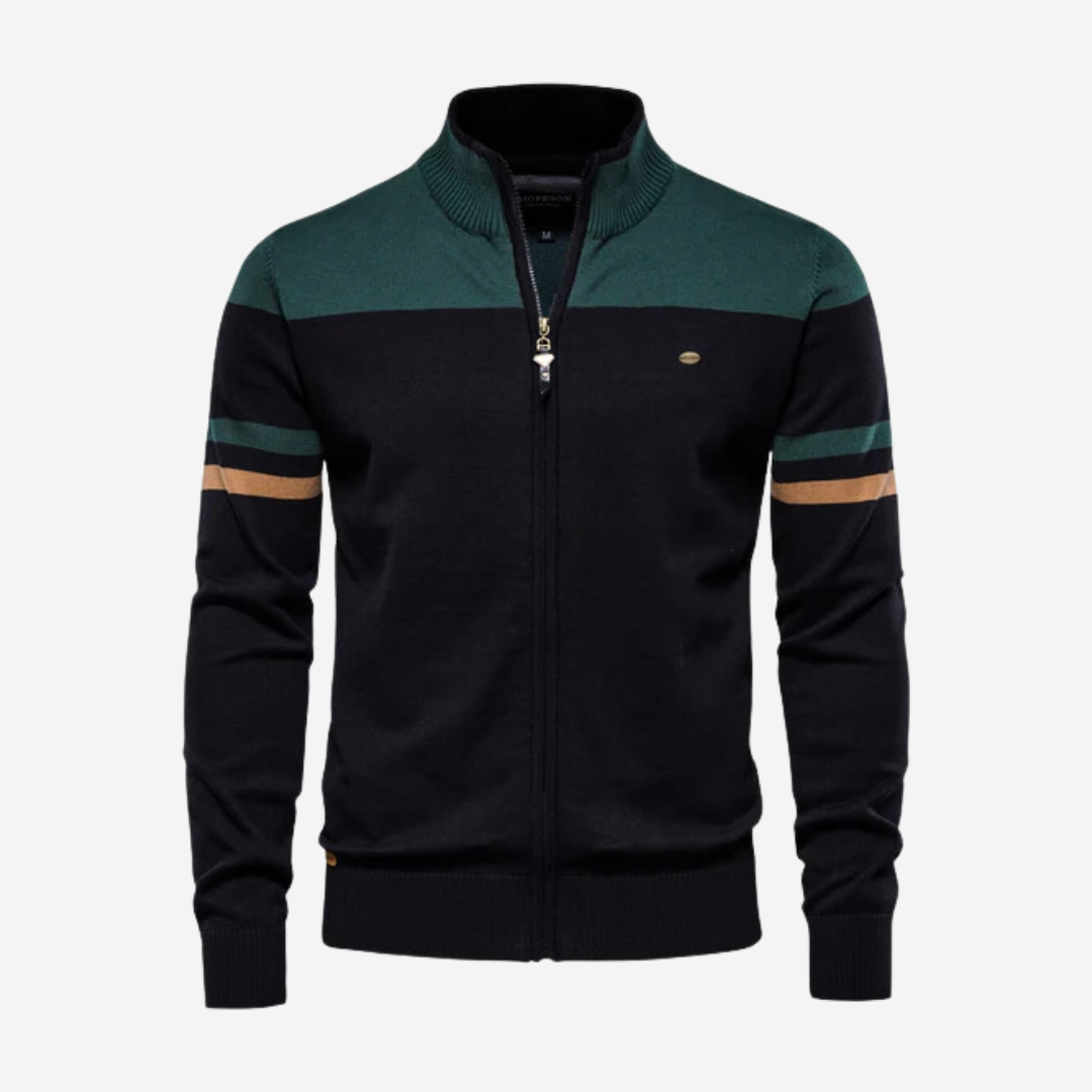 Tom | Pull zippé moderne pour hommes