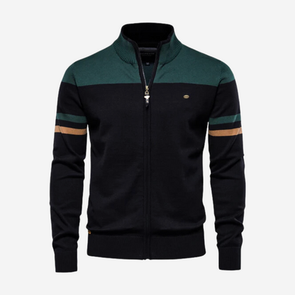 Tom | Pull zippé moderne pour hommes
