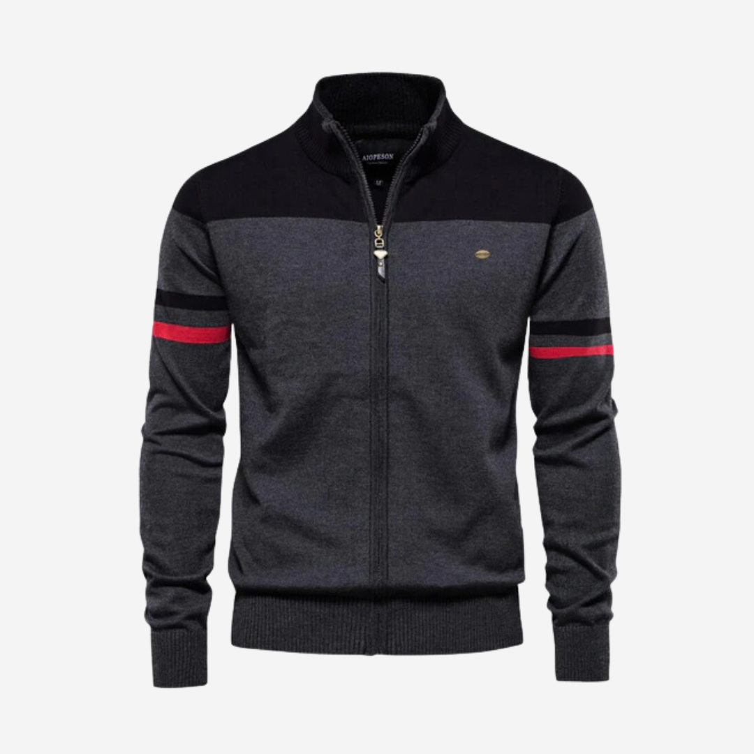 Tom | Pull zippé moderne pour hommes