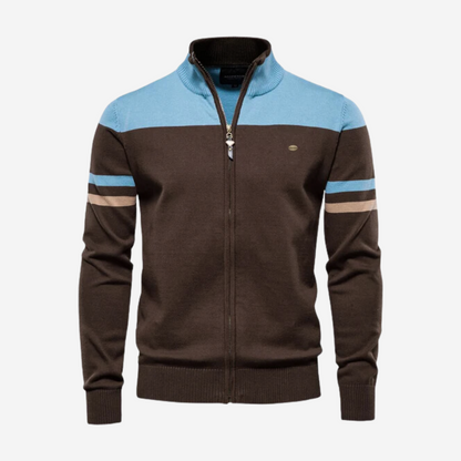 Tom | Pull zippé moderne pour hommes
