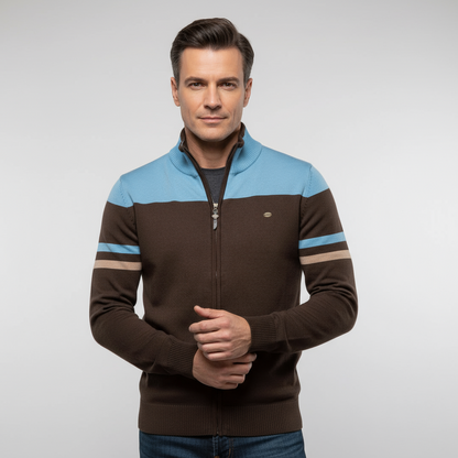 Tom | Pull zippé moderne pour hommes