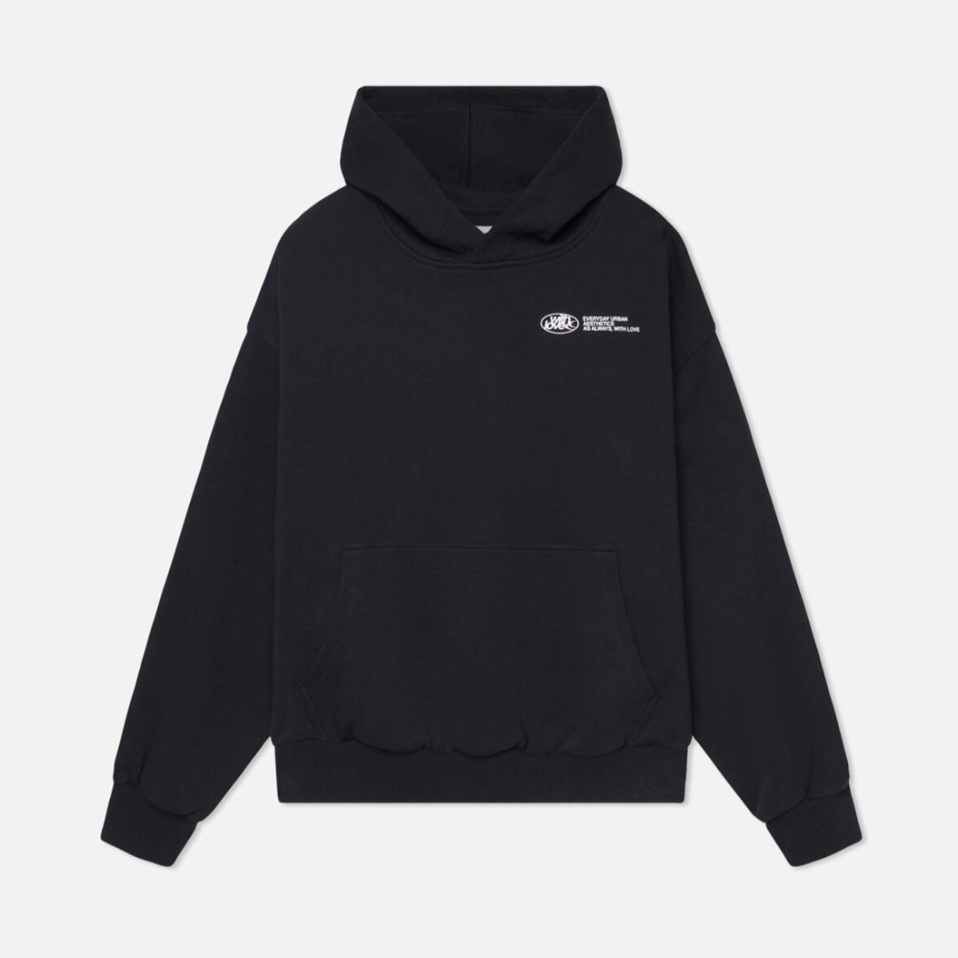 Avec Amour | Sweat à capuche surdimensionné Quotidien