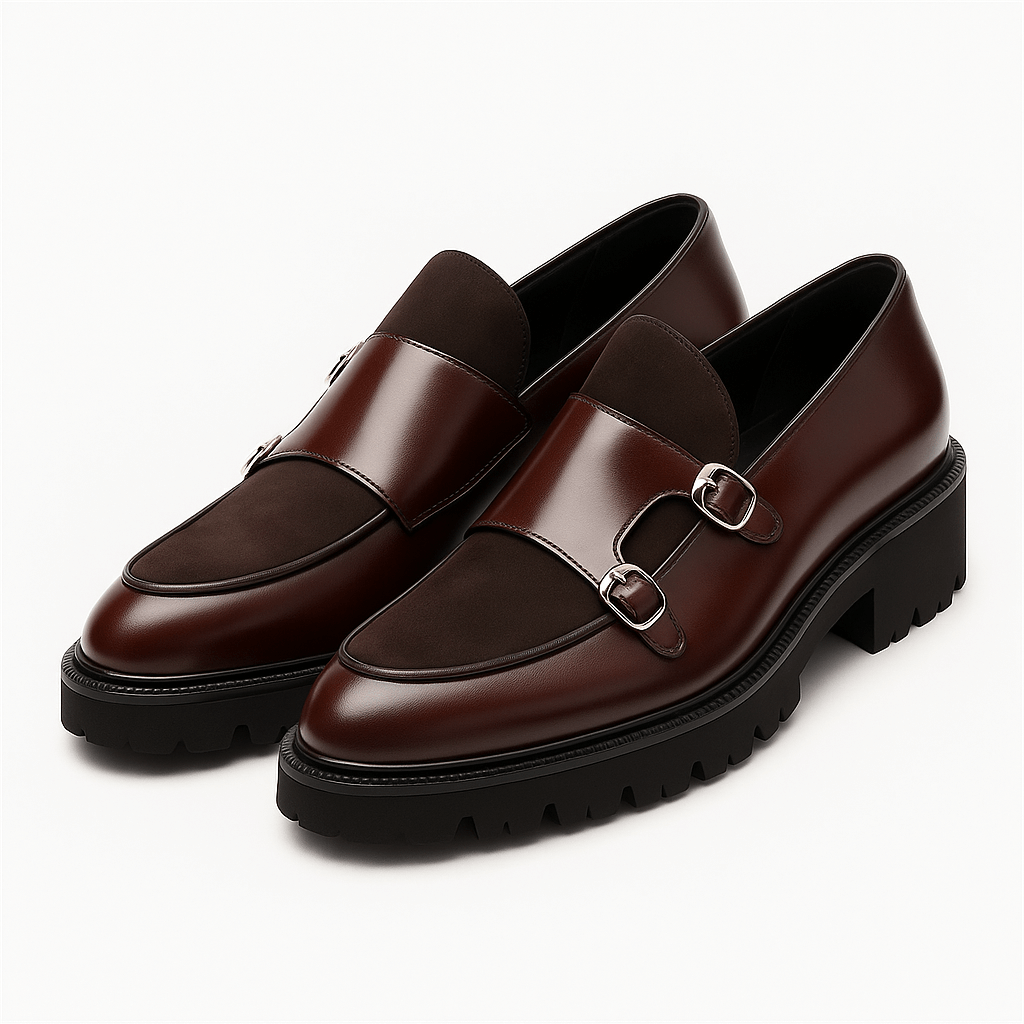 Valemont | Mocassins à double boucle pour hommes