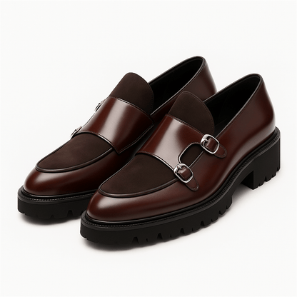 Valemont | Mocassins à double boucle pour hommes