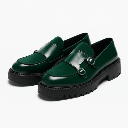 Valemont | Mocassins à double boucle pour hommes