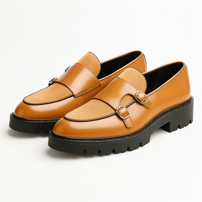 Valemont | Mocassins à double boucle pour hommes