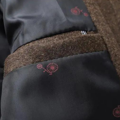 Vernon | Men’s Wool Stand Collar Coat