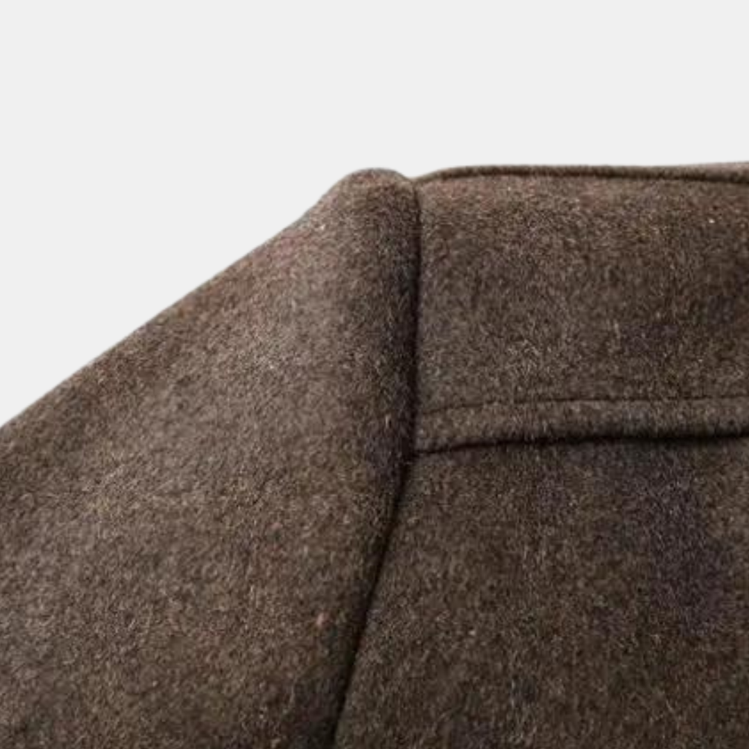 Vernon | Men’s Wool Stand Collar Coat