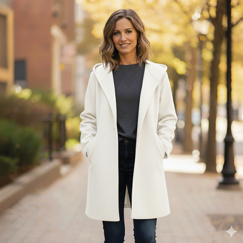 Storme | Manteau surdimensionné en mélange de laine pour femmes