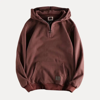 Willard | Hoodie classique à demi-zip pour hommes