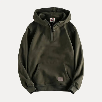 Willard | Hoodie classique à demi-zip pour hommes