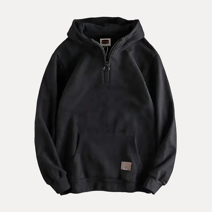 Willard | Hoodie classique à demi-zip pour hommes