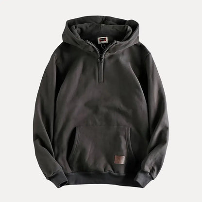 Willard | Hoodie classique à demi-zip pour hommes
