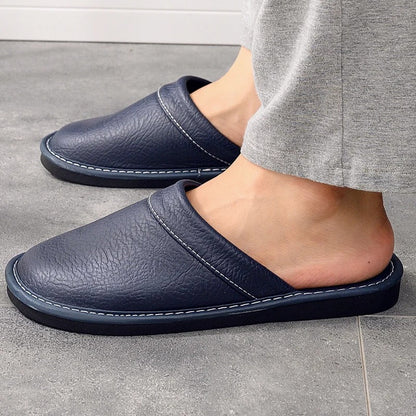 Xavier | Chaussons en cuir pour hommes