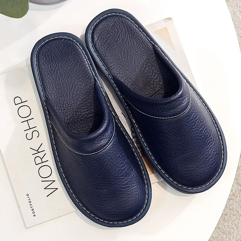 Xavier | Chaussons en cuir pour hommes