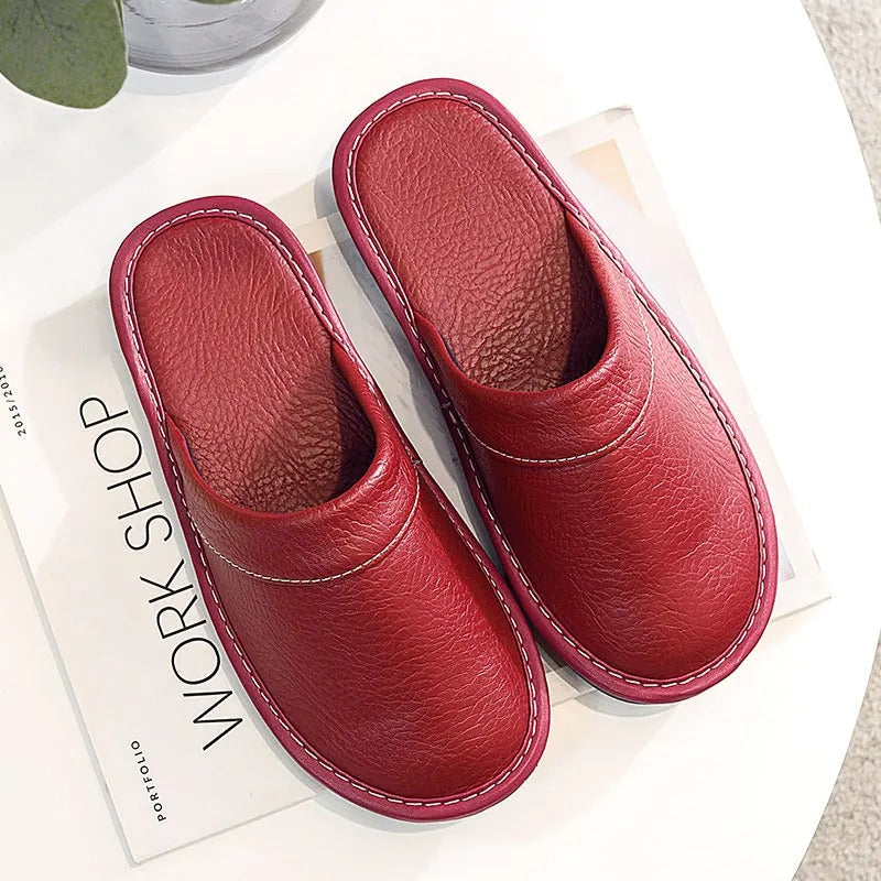 Xavier | Chaussons en cuir pour hommes
