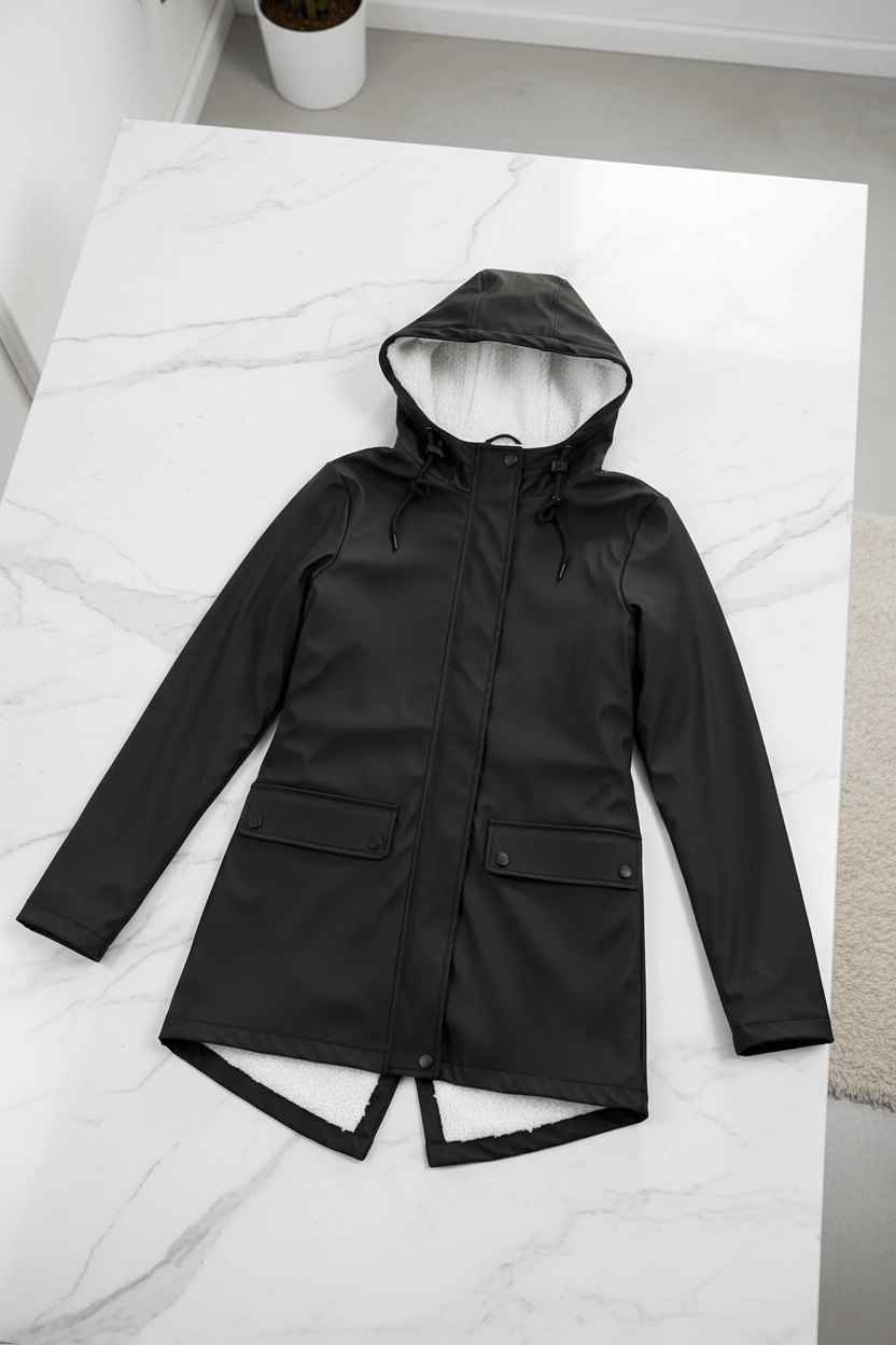 Zerina | Women’s Waterproof Fleece‑Lined Hooded Trench Coat10