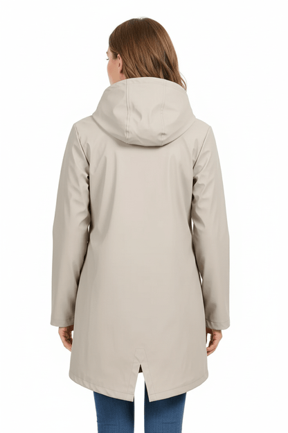 Zerina | Women’s Waterproof Fleece‑Lined Hooded Trench Coat12
