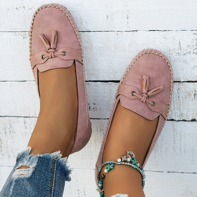 Xara | Mocassins classiques à nœud pour femmes