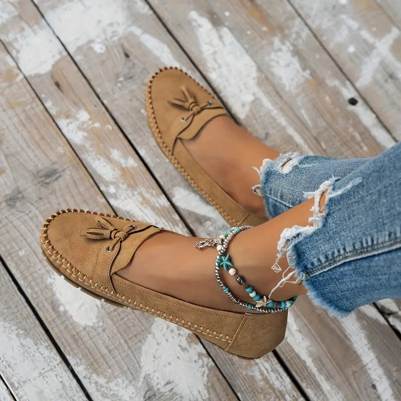 Xara | Mocassins classiques à nœud pour femmes